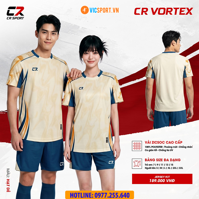 Áo đá banh không logo CR Vortex - Hình ảnh 12
