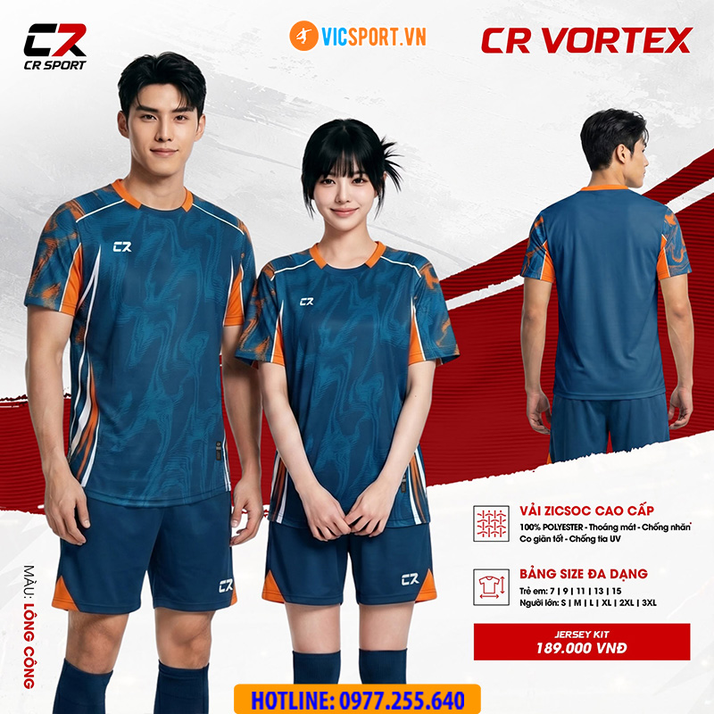 Áo đá banh không logo CR Vortex - Hình ảnh 11