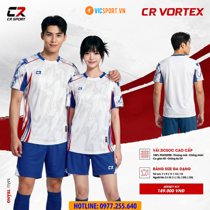 Áo đá banh không logo CR Vortex - Hình ảnh 9