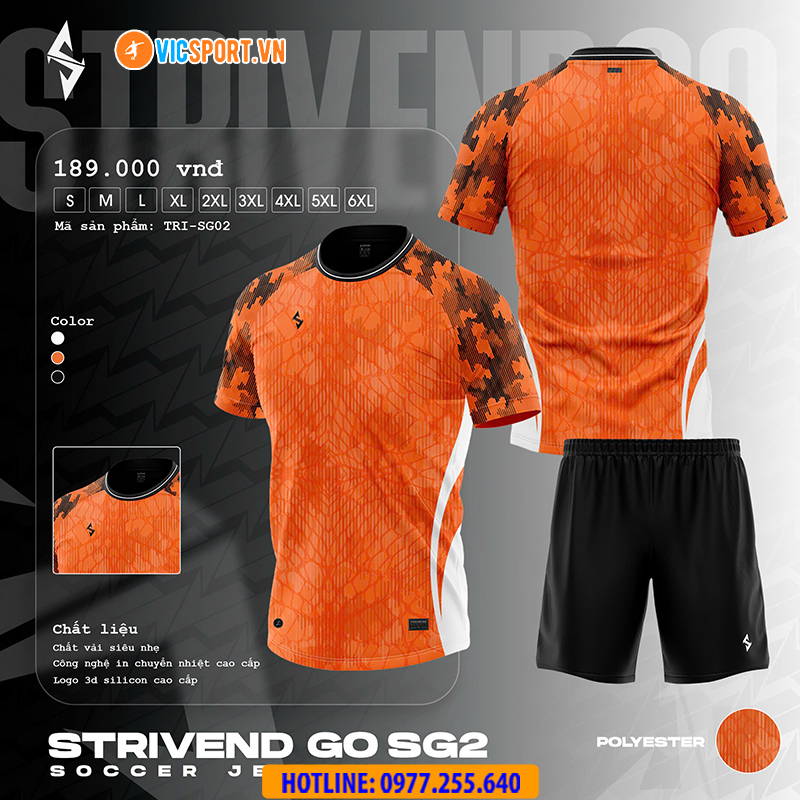 Áo đá banh thiết kế Strivend Go SG2 - Hình ảnh 37
