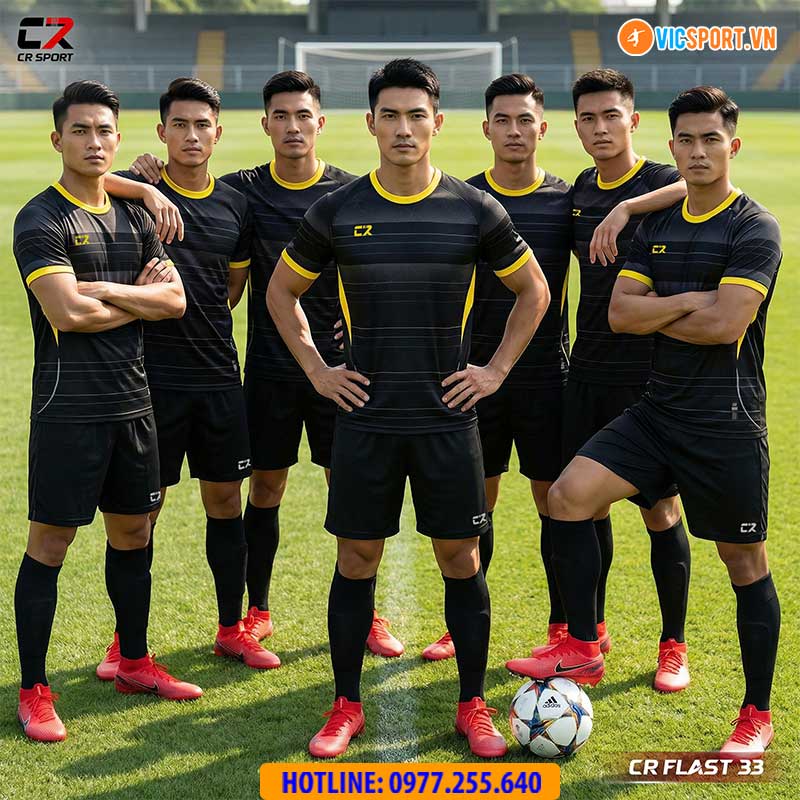 Áo đá banh thiết kế CR Flast 33 - Hình ảnh 9