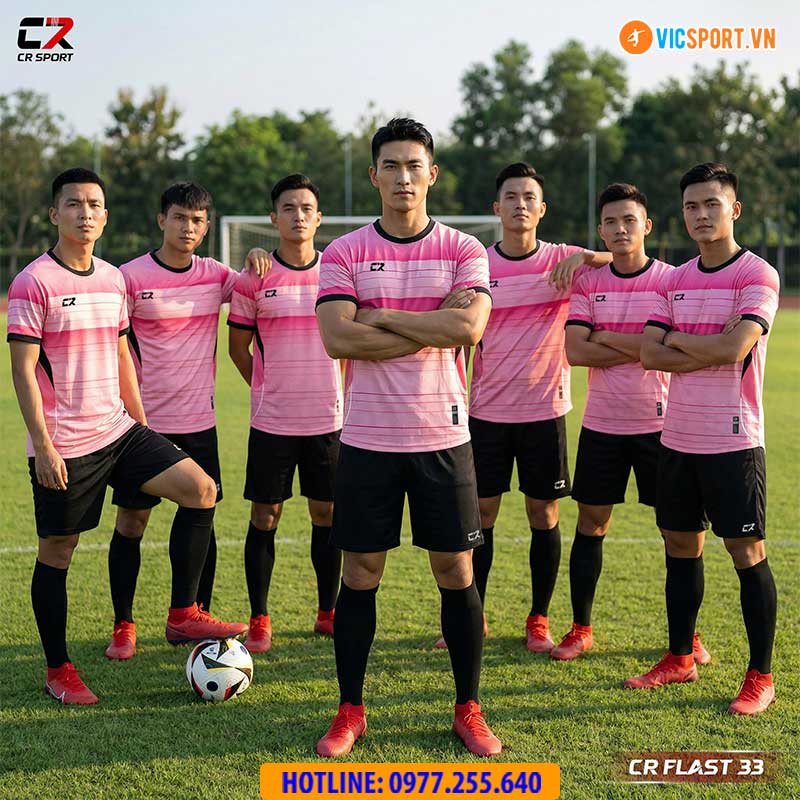 Áo đá banh thiết kế CR Flast 33 - Hình ảnh 11