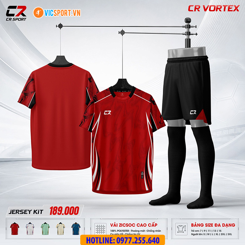 Áo đá banh không logo CR Vortex - Hình ảnh 15