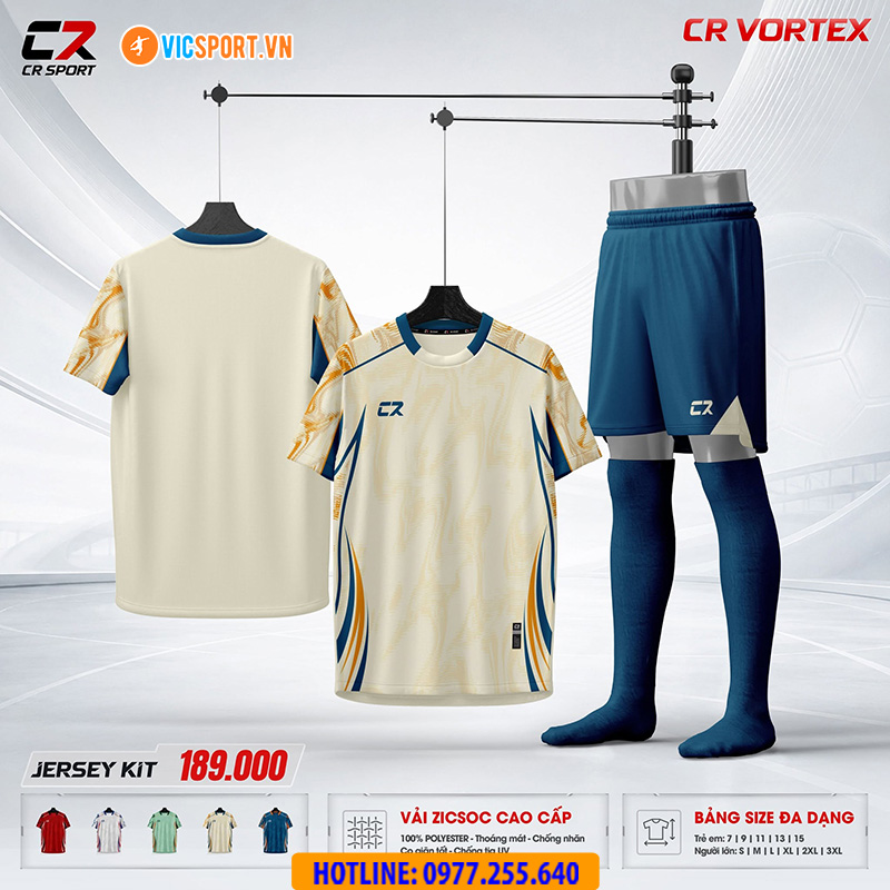Áo đá banh không logo CR Vortex - Hình ảnh 16
