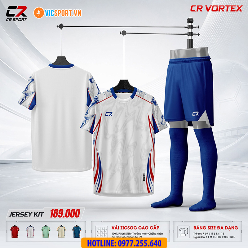 Áo đá banh không logo CR Vortex - Hình ảnh 18