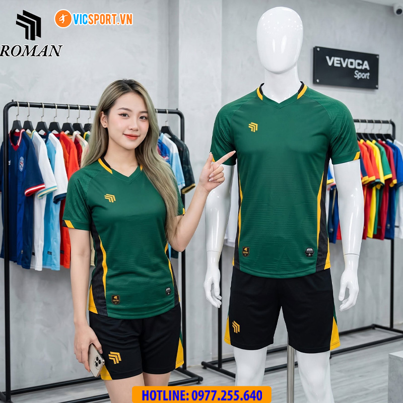 Áo đá banh không logo Vevoca Roman - Hình ảnh 11