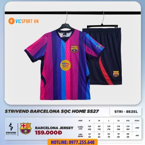 Áo đá banh Strivend Clb Barcelona mùa giải 2026-2027