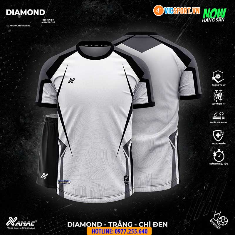 Áo đá banh thiết kế Amac Diamond - Hình ảnh 18