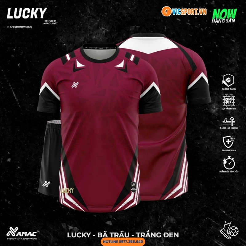 Áo đá banh thiết kế Amac Lucky - Hình ảnh 14