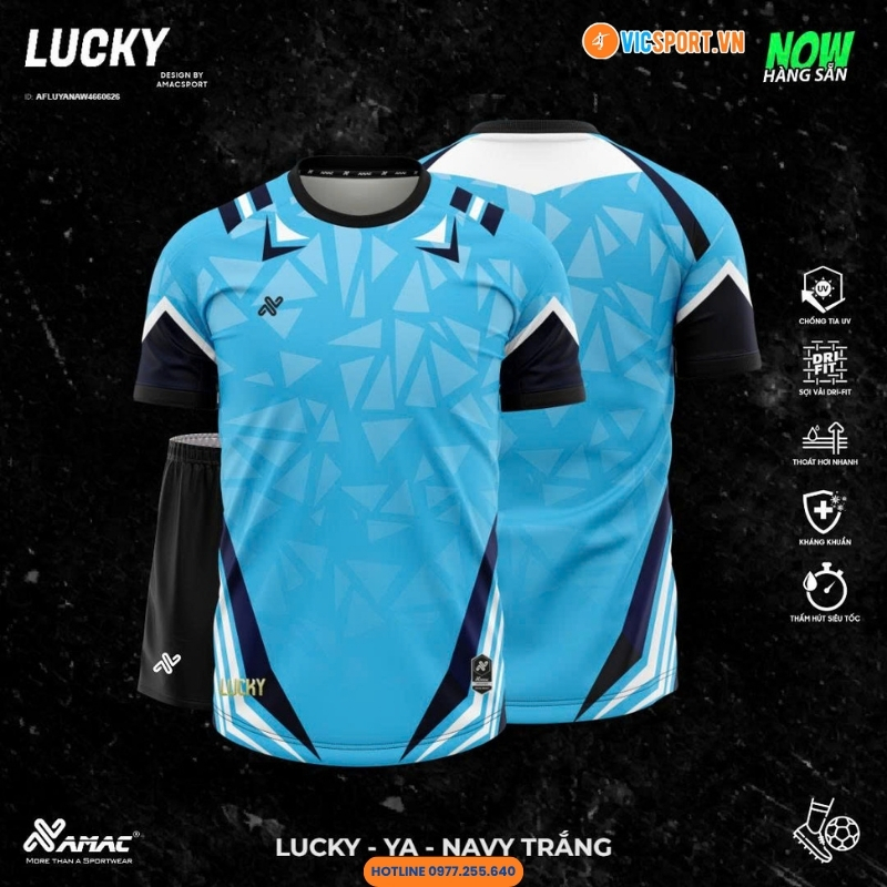 Áo đá banh thiết kế Amac Lucky - Hình ảnh 15