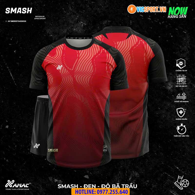 Áo đá banh thiết kế Amac Smash - Hình ảnh 15