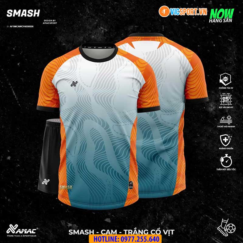 Áo đá banh thiết kế Amac Smash - Hình ảnh 17