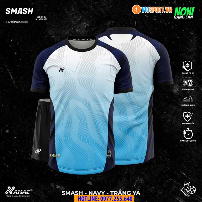 Áo đá banh thiết kế Amac Smash - Hình ảnh 19