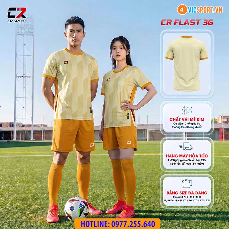 Áo đá banh thiết kế CR Flast 36 - Hình ảnh 5