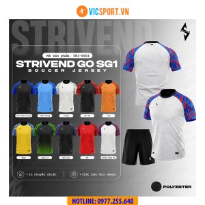 Áo đá banh thiết kế Strivend Go SG01