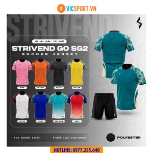Áo đá banh thiết kế Strivend Go SG2