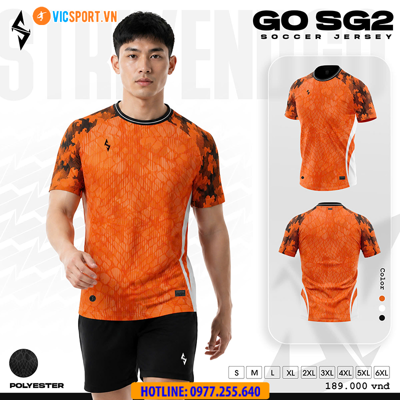 Áo đá banh thiết kế Strivend Go SG2 - Hình ảnh 11