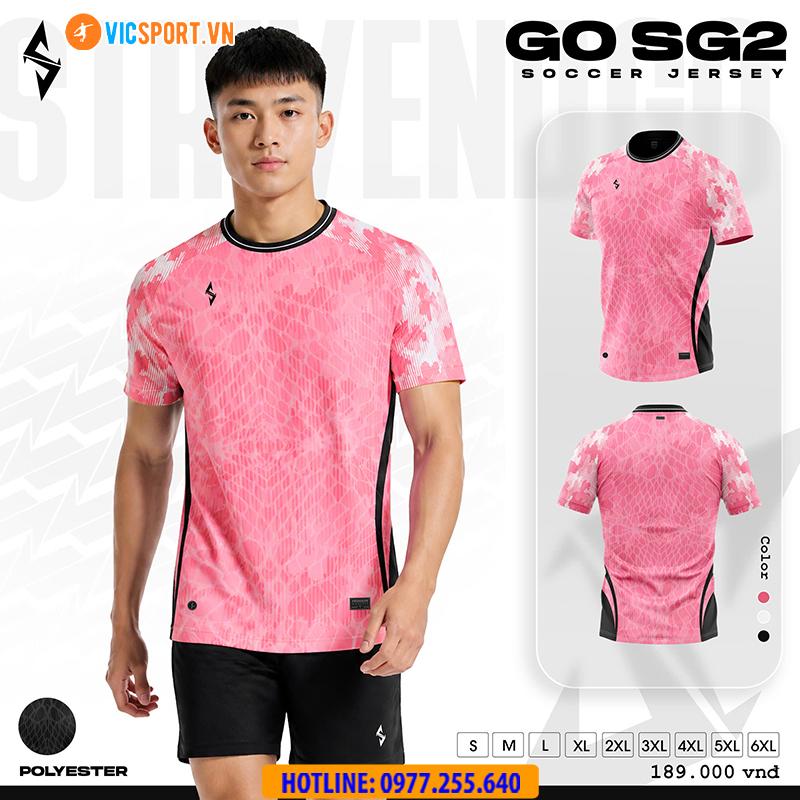 Áo đá banh thiết kế Strivend Go SG2 - Hình ảnh 8