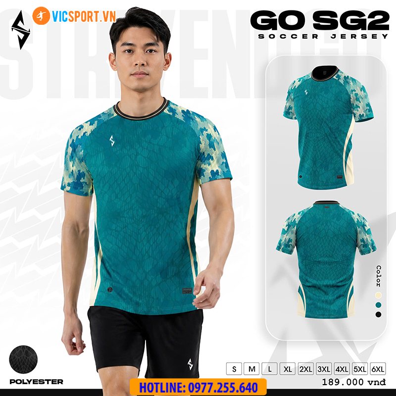 Áo đá banh thiết kế Strivend Go SG2 - Hình ảnh 4