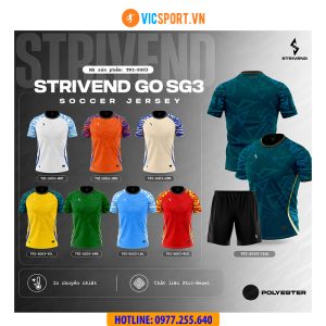 Áo đá banh thiết kế Strivend Go SG03