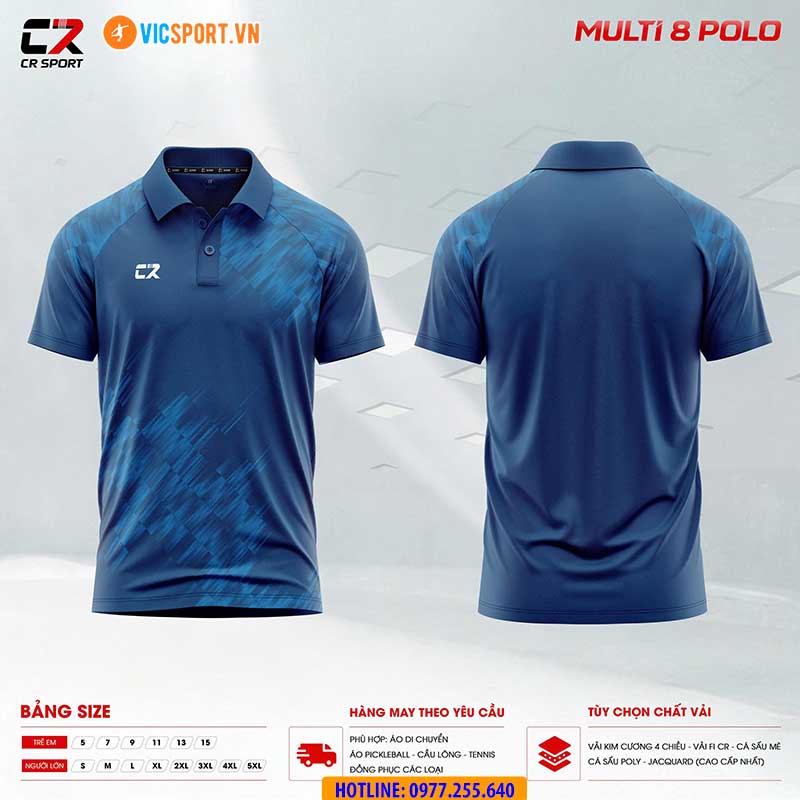 Áo polo thể thao CR Multi 8 đa năng - Hình ảnh 10