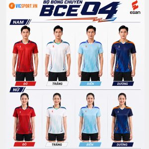 Quần áo bóng chuyền Egan BCE04 nam nữ