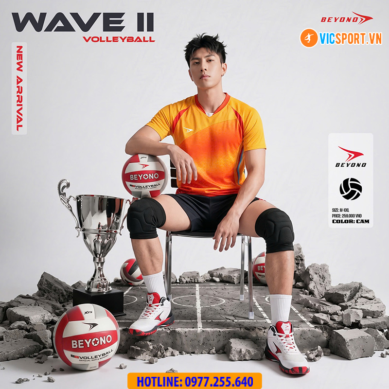 Quần áo bóng chuyền nam Beyono Wave 2 - Hình ảnh 24