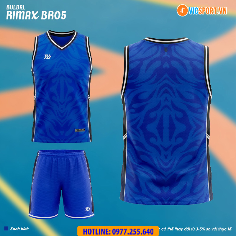 Quần áo bóng rổ trẻ em Bulbal Rimax BR05 - Hình ảnh 12
