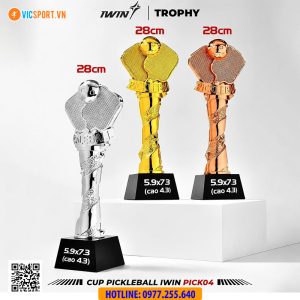 Cúp pickleball iWin Pick04