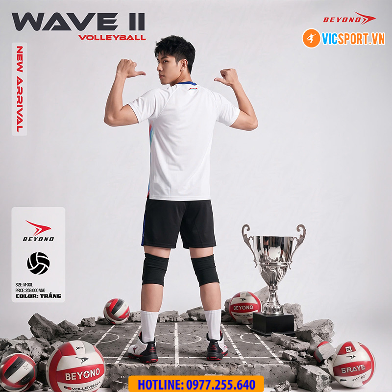 Quần áo bóng chuyền nam Beyono Wave 2 - Hình ảnh 18