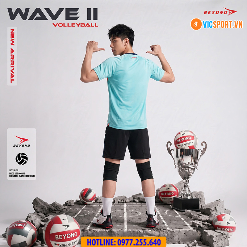 Quần áo bóng chuyền nam Beyono Wave 2 - Hình ảnh 17