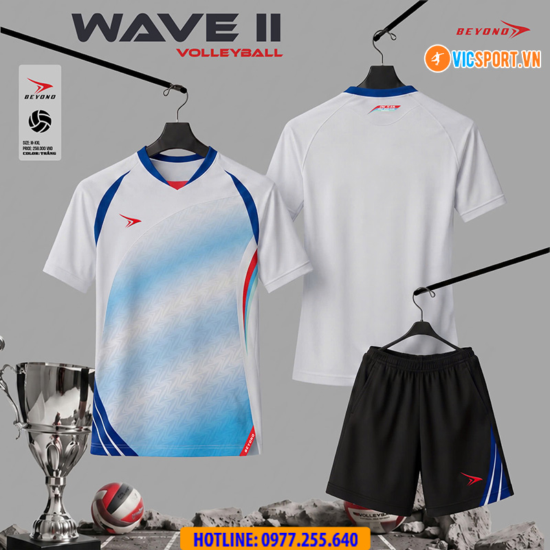 Quần áo bóng chuyền nữ Beyono Wave 2 - Hình ảnh 3