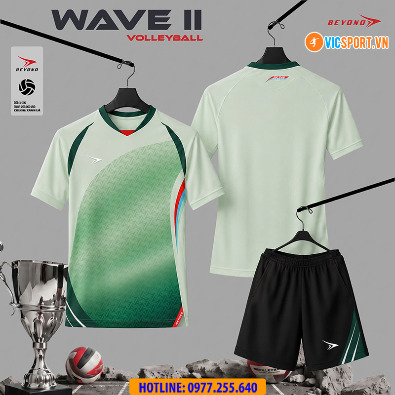 Quần áo bóng chuyền nữ Beyono Wave 2 - Hình ảnh 2