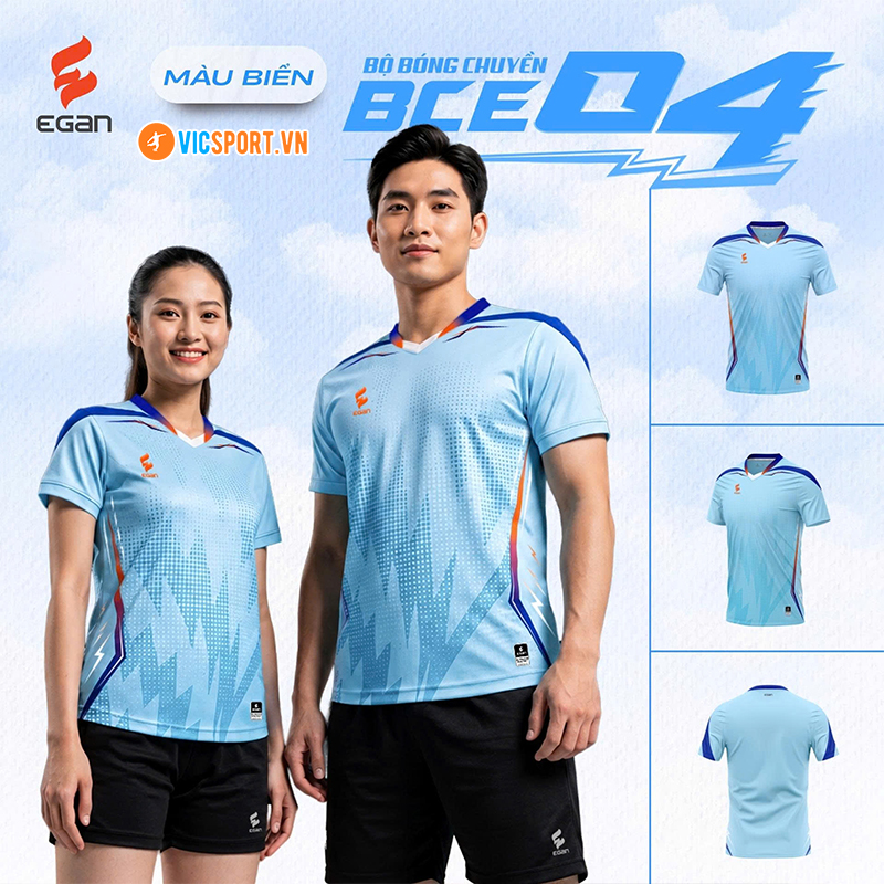 Quần áo bóng chuyền Egan BCE04 nam nữ - Hình ảnh 23