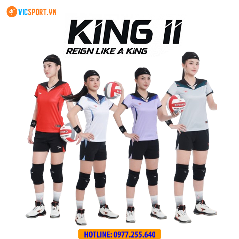 Quần áo bóng chuyền nữ Beyono King 2