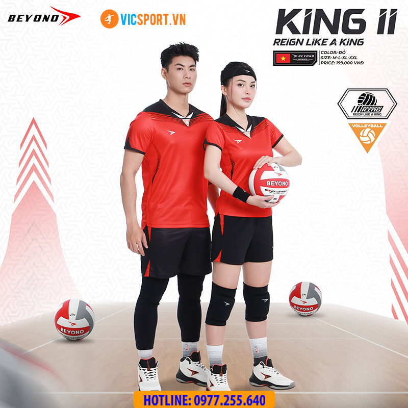 Quần áo bóng chuyền nữ Beyono King 2 - Hình ảnh 12