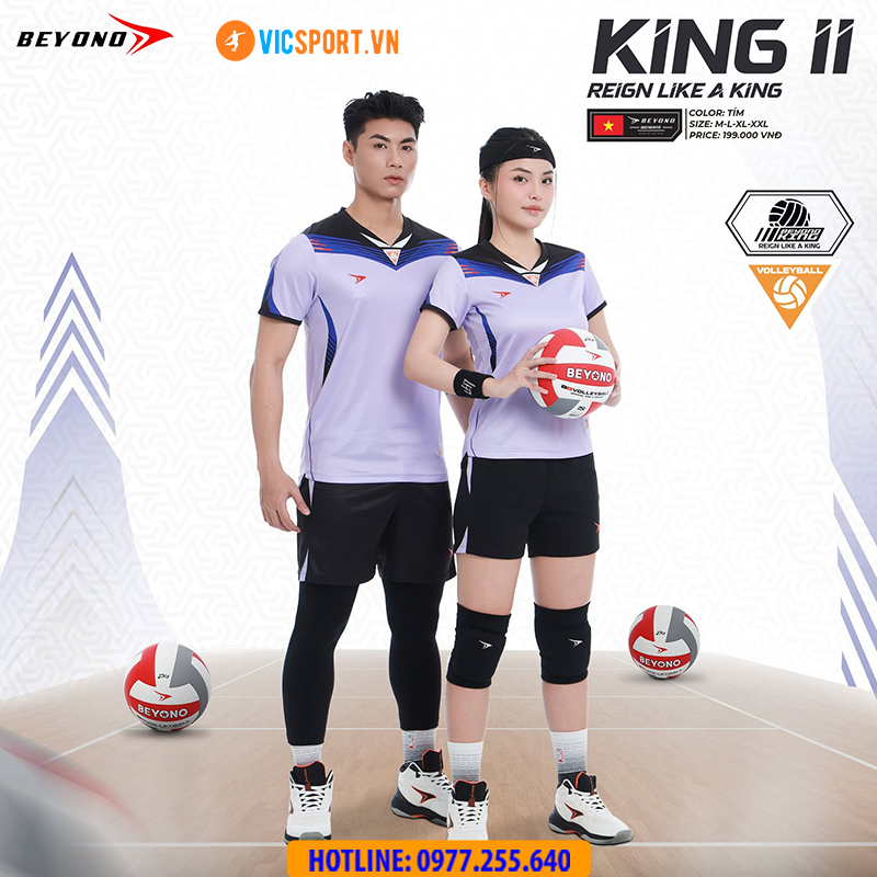 Quần áo bóng chuyền nữ Beyono King 2 - Hình ảnh 14