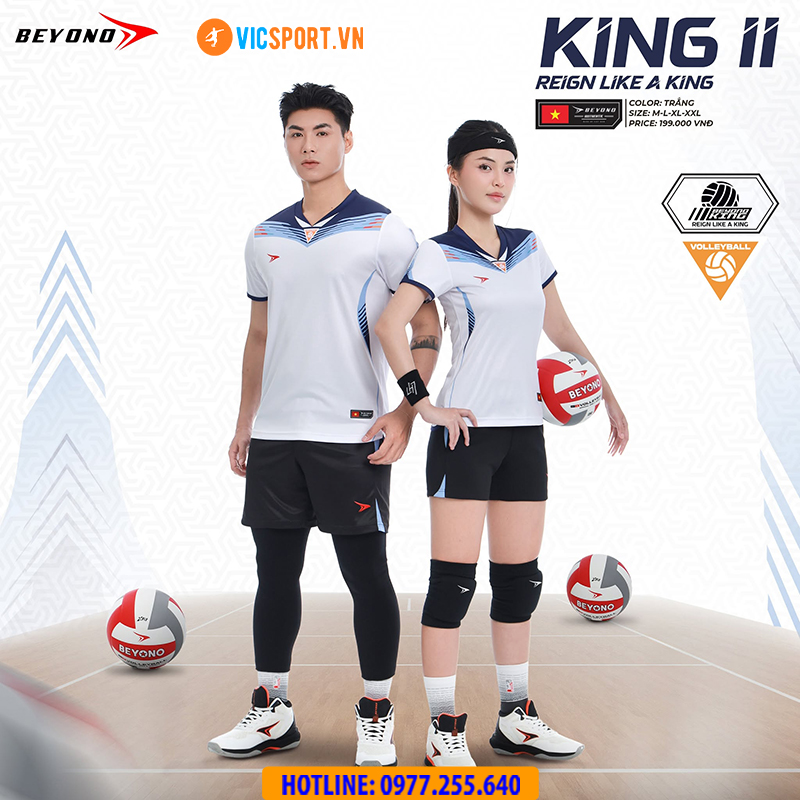 Quần áo bóng chuyền nữ Beyono King 2 - Hình ảnh 13