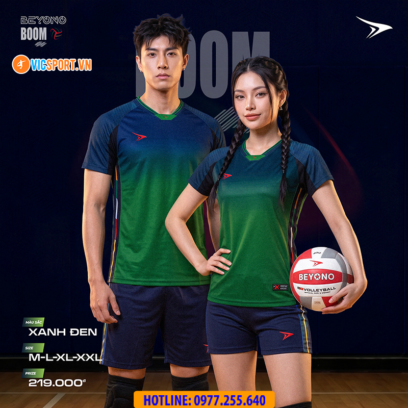 Quần áo bóng chuyền Beyono Boom nam nữ - Hình ảnh 33