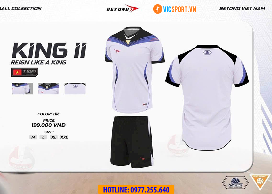 Quần áo bóng chuyền nữ Beyono King 2 - Hình ảnh 11