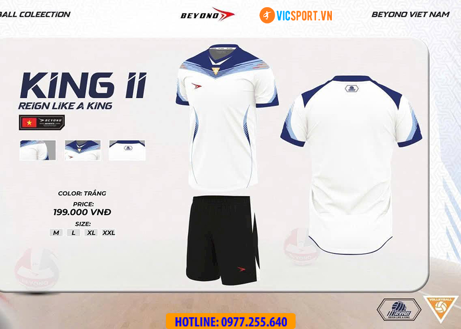 Quần áo bóng chuyền nữ Beyono King 2 - Hình ảnh 10
