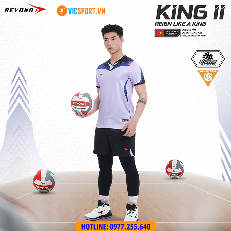 Quần áo bóng chuyền nam Beyono King 2 - Hình ảnh 13