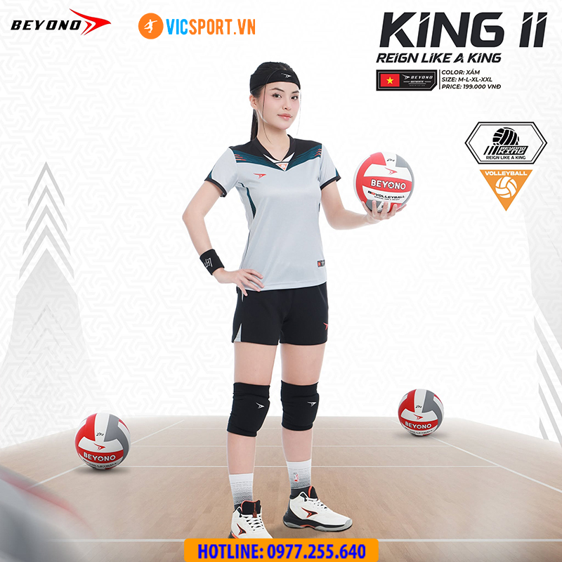 Quần áo bóng chuyền nữ Beyono King 2 - Hình ảnh 22