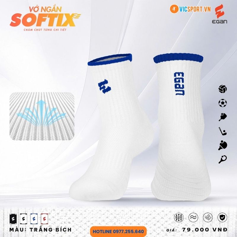 Vớ ngắn Egan Softix đa năng - Hình ảnh 11