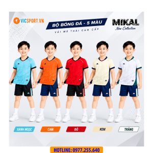 Áo đá banh trẻ em Mikal Bamboo K8