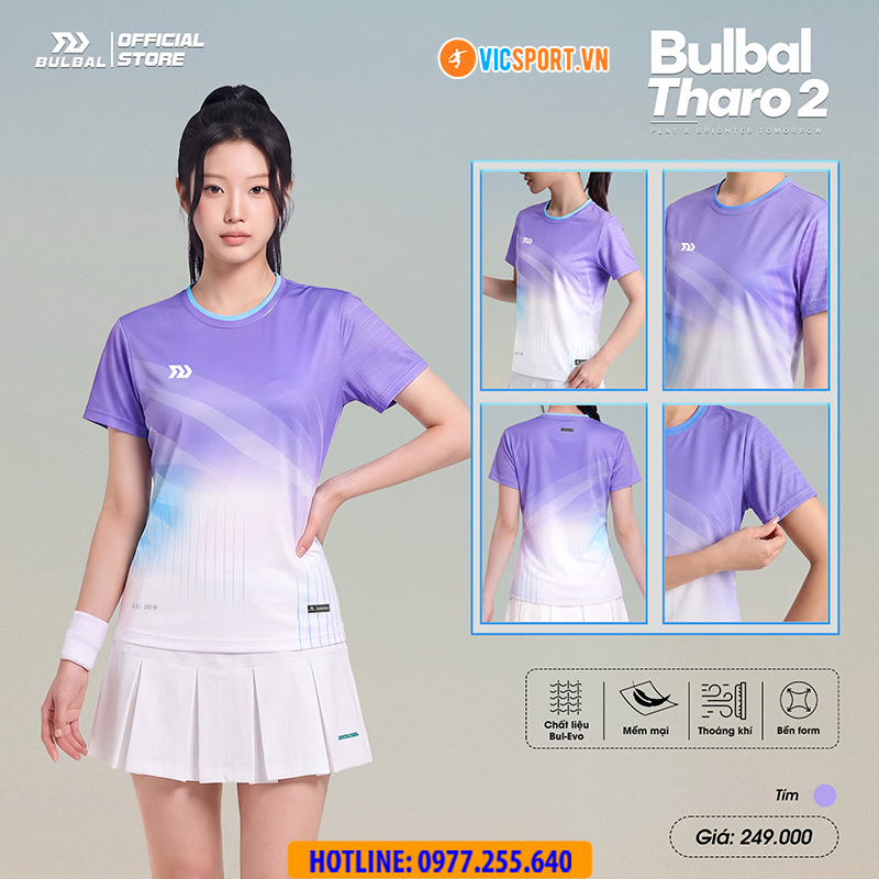 Áo thể thao nữ Bulbal Tharo 2 đa năng - Hình ảnh 6