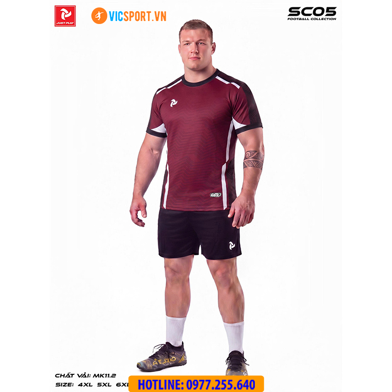 Áo đá banh thiết kế Just Play SC05 - Hình ảnh 76