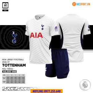Áo đá banh Clb Tottenham mùa giải 2026-2027 vải mè