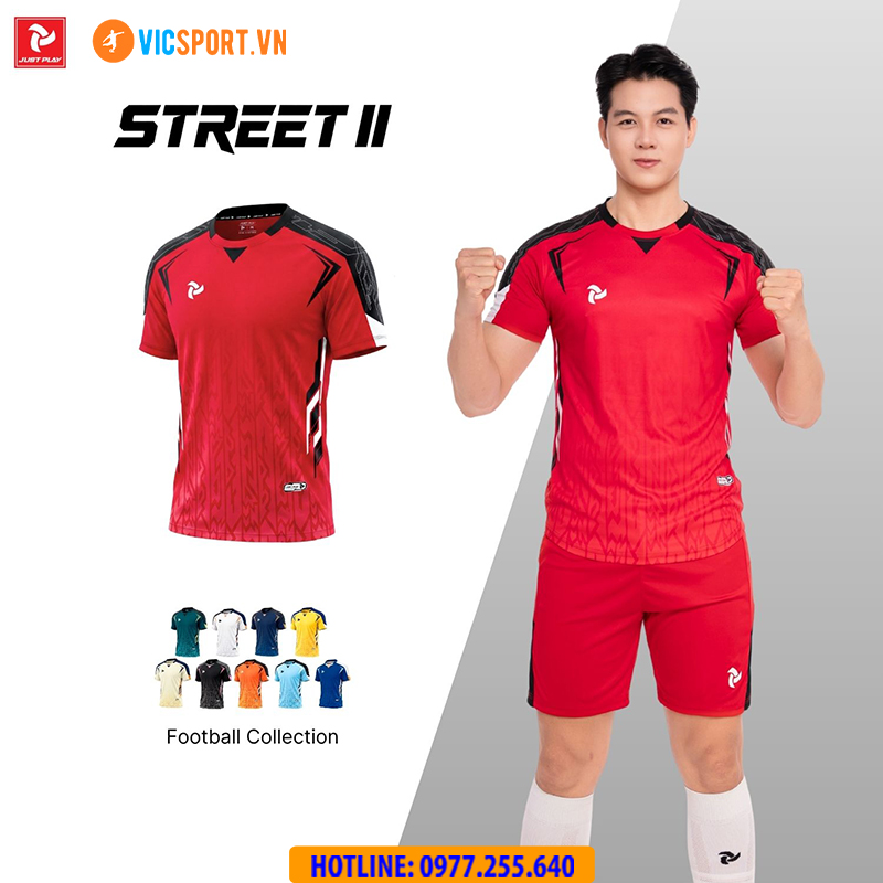 Áo đá banh không logo Just Play Street 2 - Hình ảnh 25