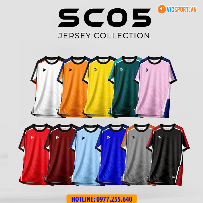 Áo đá banh thiết kế Just Play SC05 - Hình ảnh 4